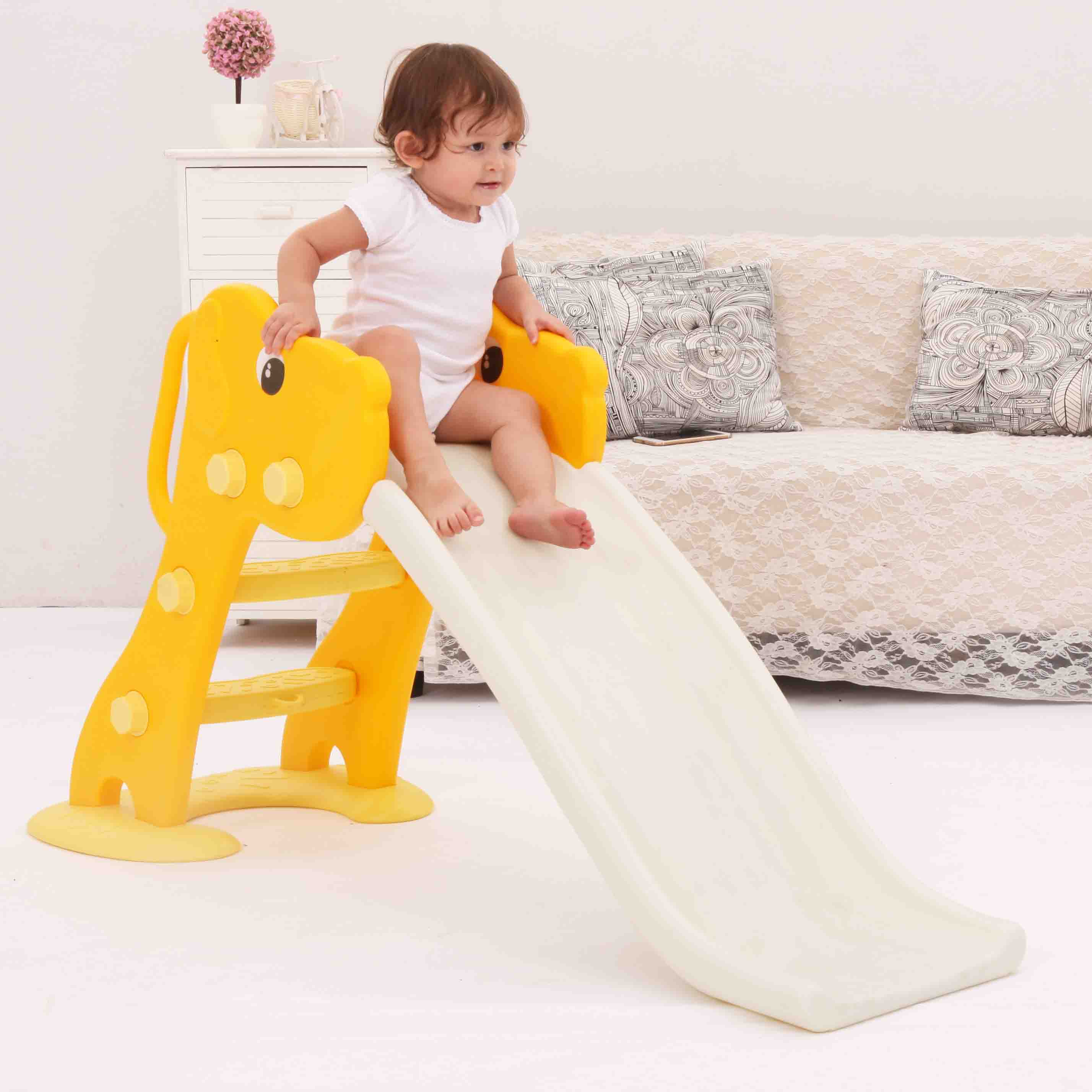 Foldable Dog Toddler Slide, Space-Saving Indoor Kids Slide for Small Homes, Easy to Store Play Equipment